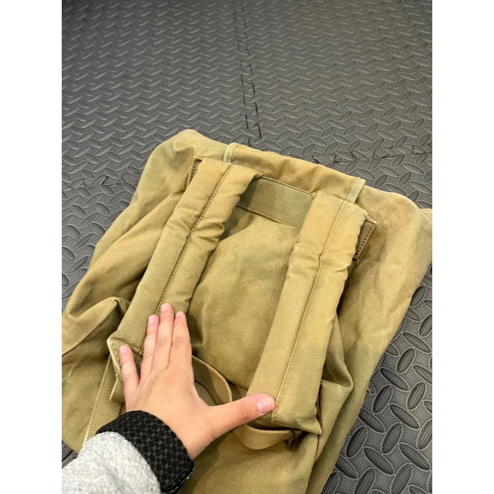 Rare‎ Banana Republic Backpack Unisex Israeli Paratrooper Vintage Safari Canvas